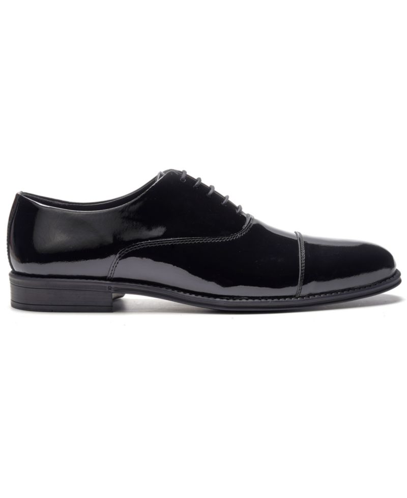 Men's Nero Cap-Toe Tuxedo Oxford Shoe