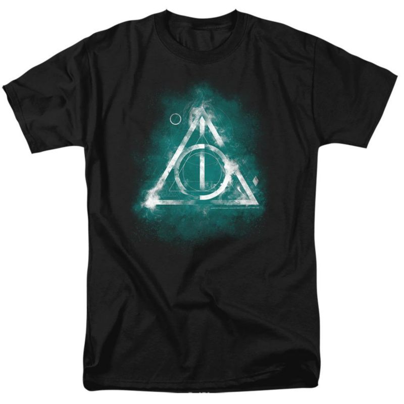 Men's Geometric Deathly Hallows T Shirt