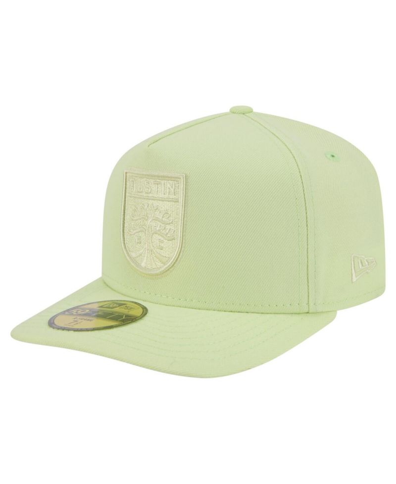 Men's Green Austin FC Color Pack A-Frame 59FIFTY Fitted Hat