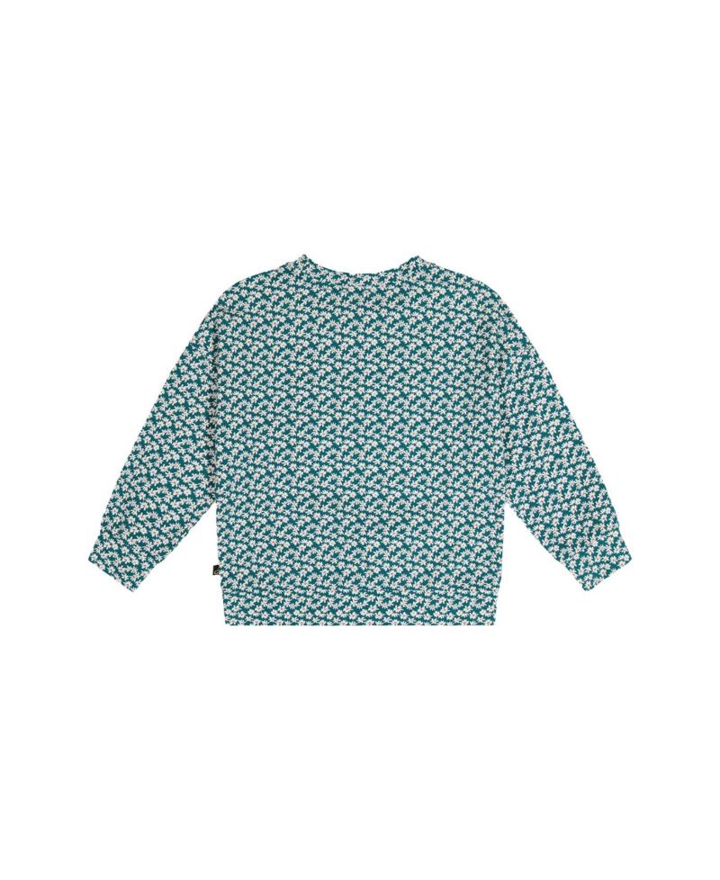Little and Big Girl (6 - 12) Printed Jersey Long Sleeve T-Shirt