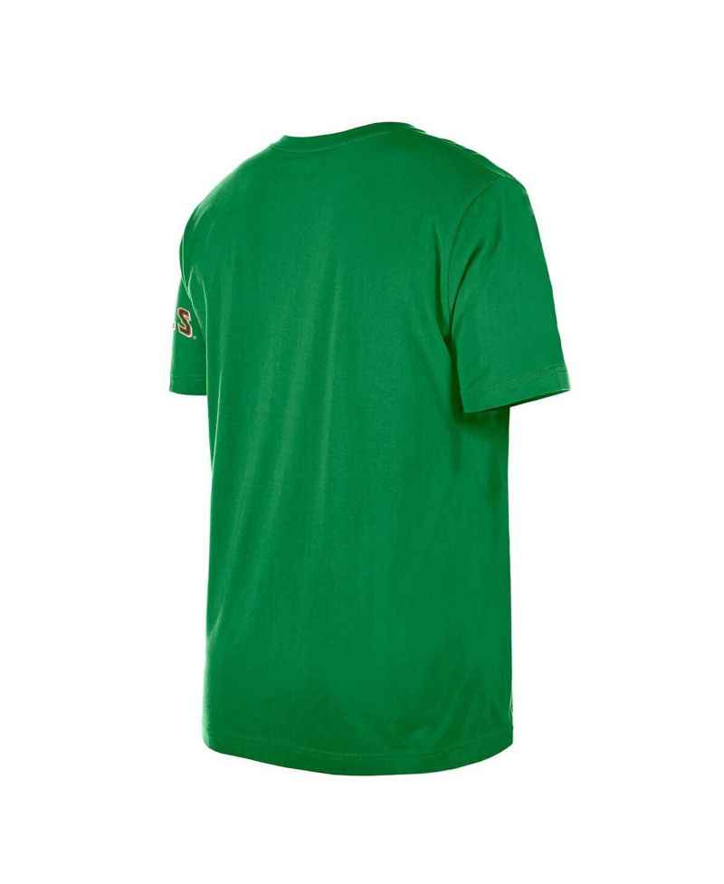 Men's Kelly Green Los Angeles Angels St. Patrick's Day Shamrock Fill T-Shirt