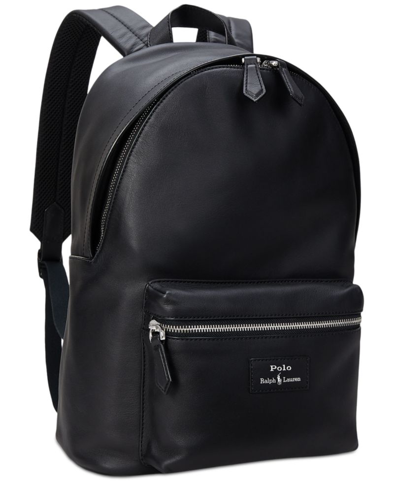 Men's Smooth Leather Backpack