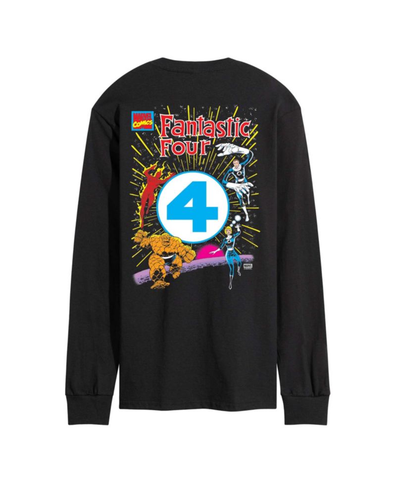 Men's Fantastic Four Marvel Comics Long-Sleeve Graphic T-Shirt