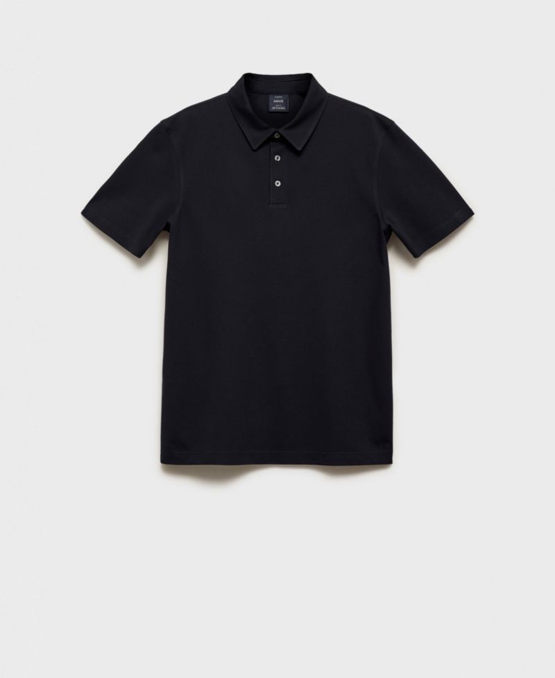 Men's Slim-Fit Cotton-Pique Polo Shirt