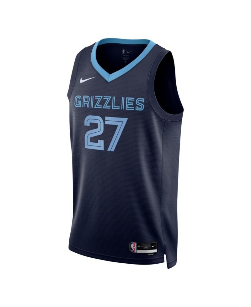 Men's and Women's Cameron Boozer Navy Memphis Grizzlies 2026 NBA Draft Swingman Jersey - Icon Edition