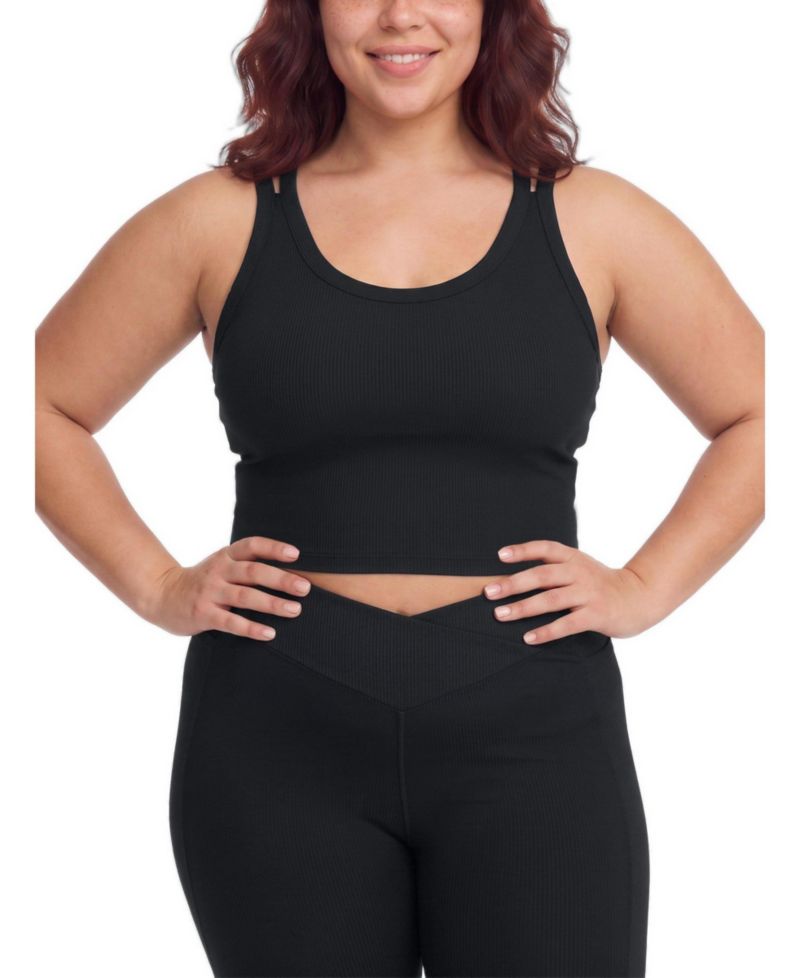 Plus Size TRU Performance Longline Low-Impact Sports Bra
