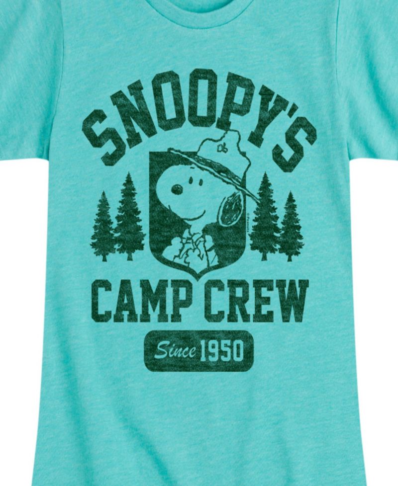 Big Girls Peanuts Snoopy's Camping Crew Graphic T-Shirt