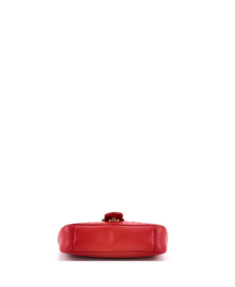 Small GG Marmont Flap Bag Matelasse Leather