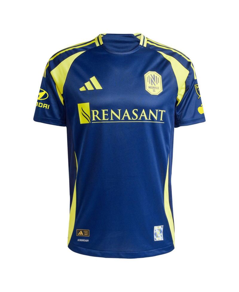 Men's Hany Mukhtar Navy Nashville SC 2025 The Heart of Nashville Kit Authentic Player Jersey