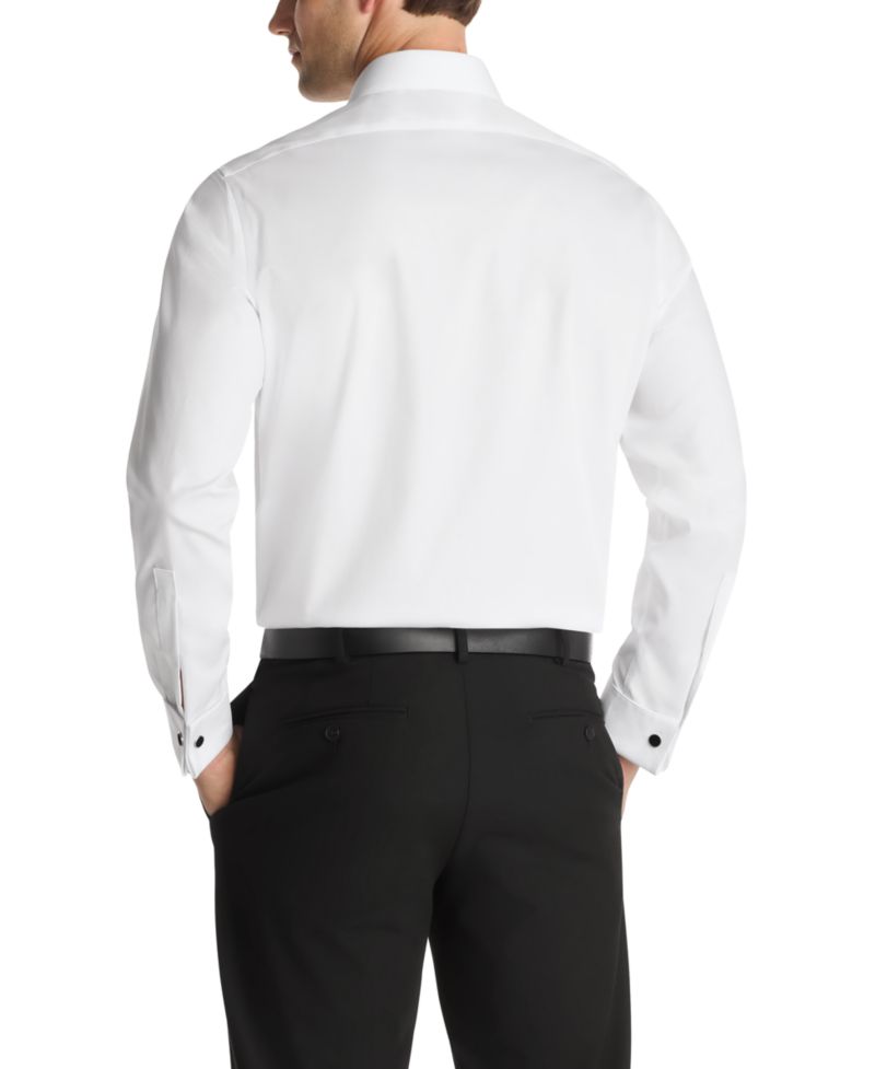 Calvin Klein Men's Tailored Occasion Tuxedo Shirt, Slim Fit