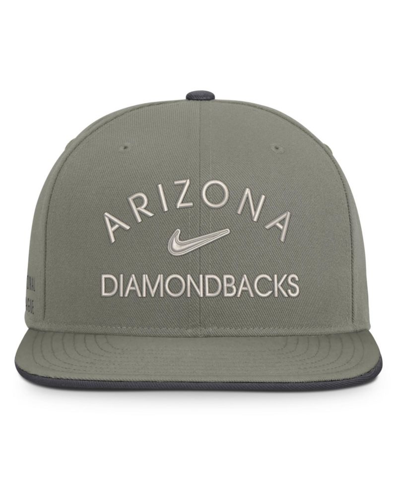 Men's Olive Arizona Diamondbacks Pro Dri-FIT snapback Hat