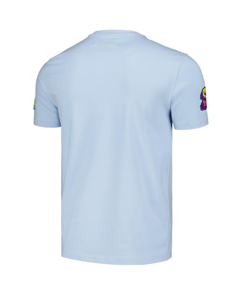 Men's Light Blue SpongeBob SquarePants Absurd Grotesque T-Shirt