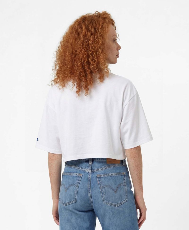 Women's Minnesota Vikings Cropped Oversized T-Shirt