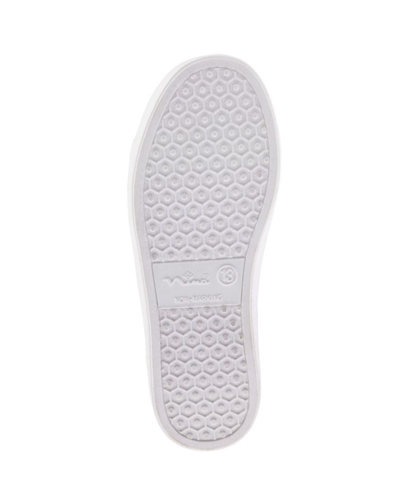 Girls Side Zip High Top Athletic Shoes