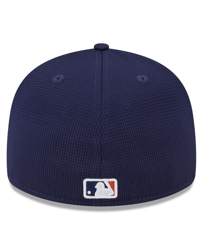Men's Orange Houston Astros 2024 Batting Practice Low Profile 59FIFTY Fitted Hat