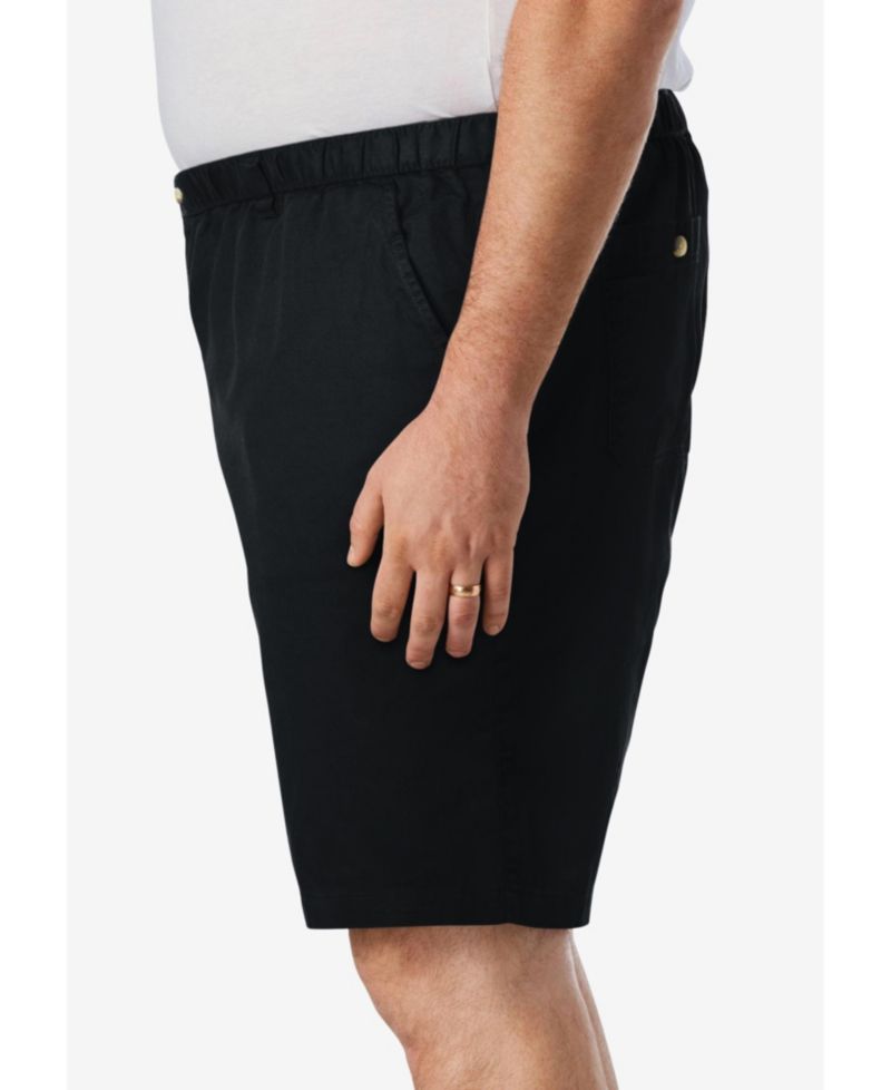 Tall Knockarounds 8" Full Elastic Plain Front Short