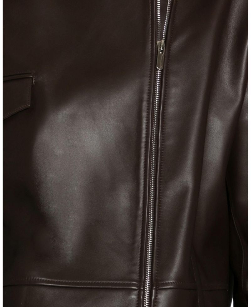 Women's Desert Moon Leather Bomber Jacket