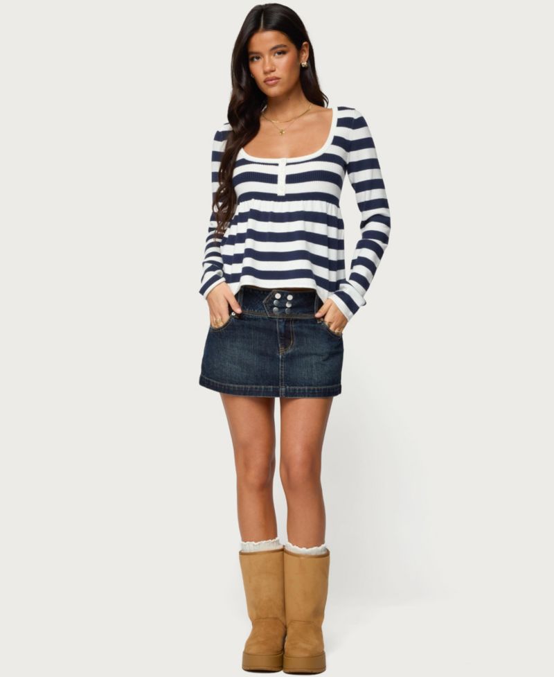 Women's Fatama Denim Mini Skirt
