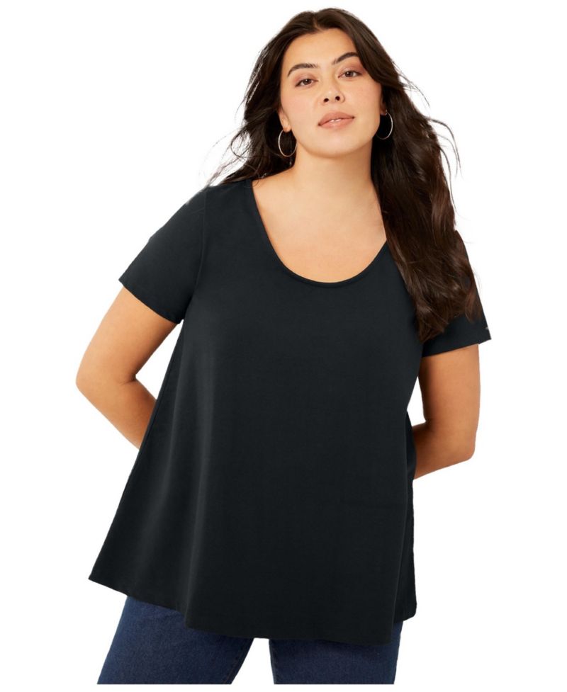 Women's Short-Sleeve Swing One Only Tunic