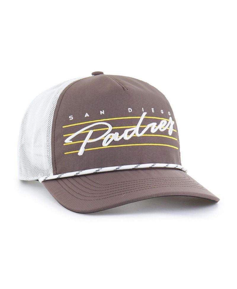 Men's Brown San Diego Padres Brrr Downburst Mesh Hitch Adjustable Hat