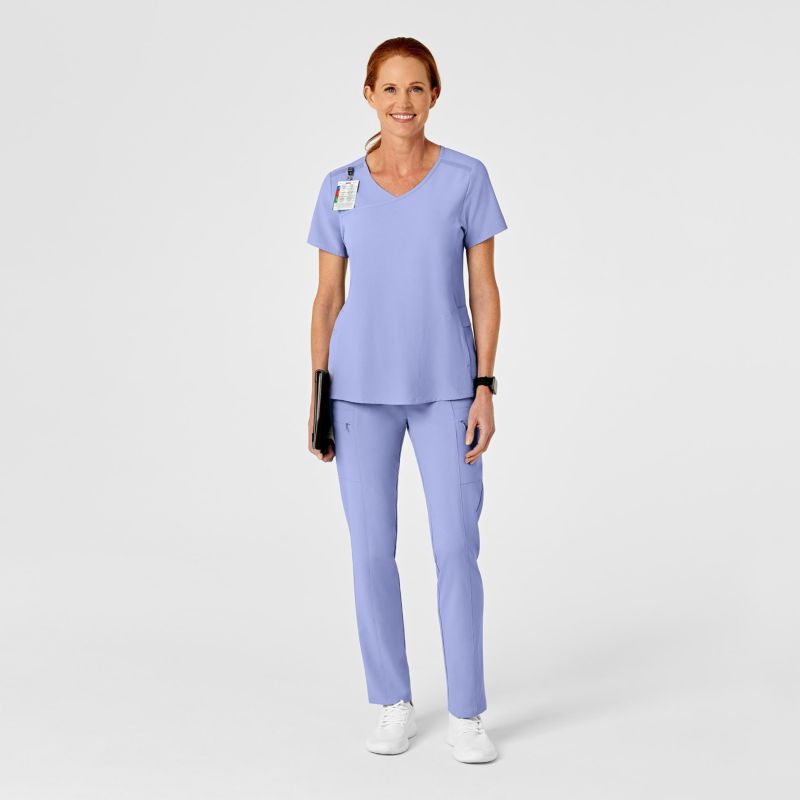 Women's RENEW High Waist Slim Leg Scrub Pant Regular