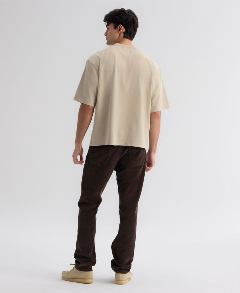 Men's Iconic New York Mets Heavyweight Boxy-Cropped T-Shirt