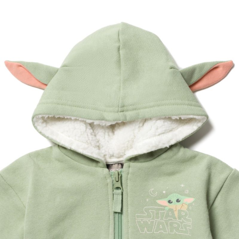 Toddler Boys The Mandalorian The Fleece Zip Up Hoodie Toddler|Child