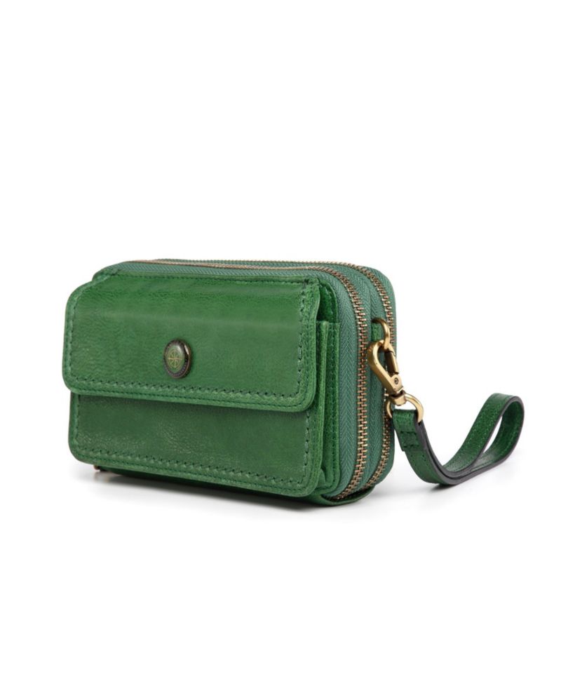 Northwood Mini Leather Crossbody Wallet