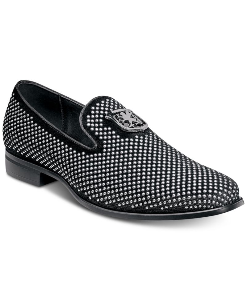 Men's Swagger Studded Ornament Slip-on Loafer