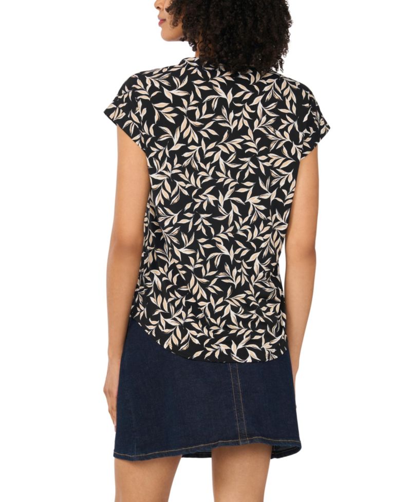 Women's Printed Short-Sleeve Top