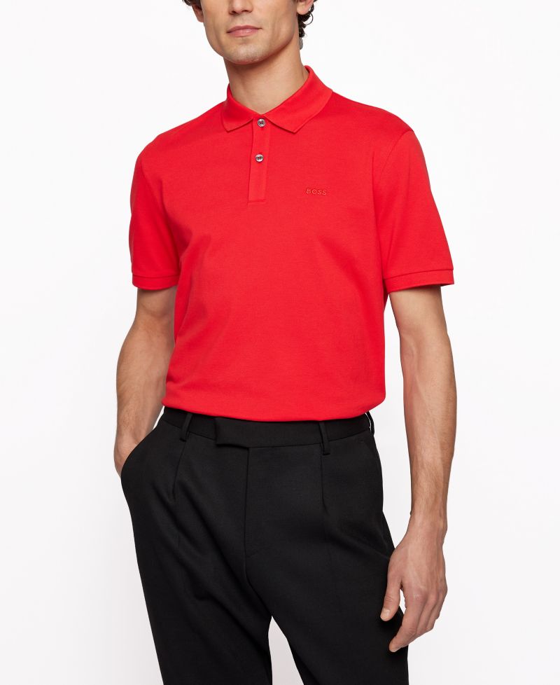 Men's Cotton Regular-Fit Polo Shirt