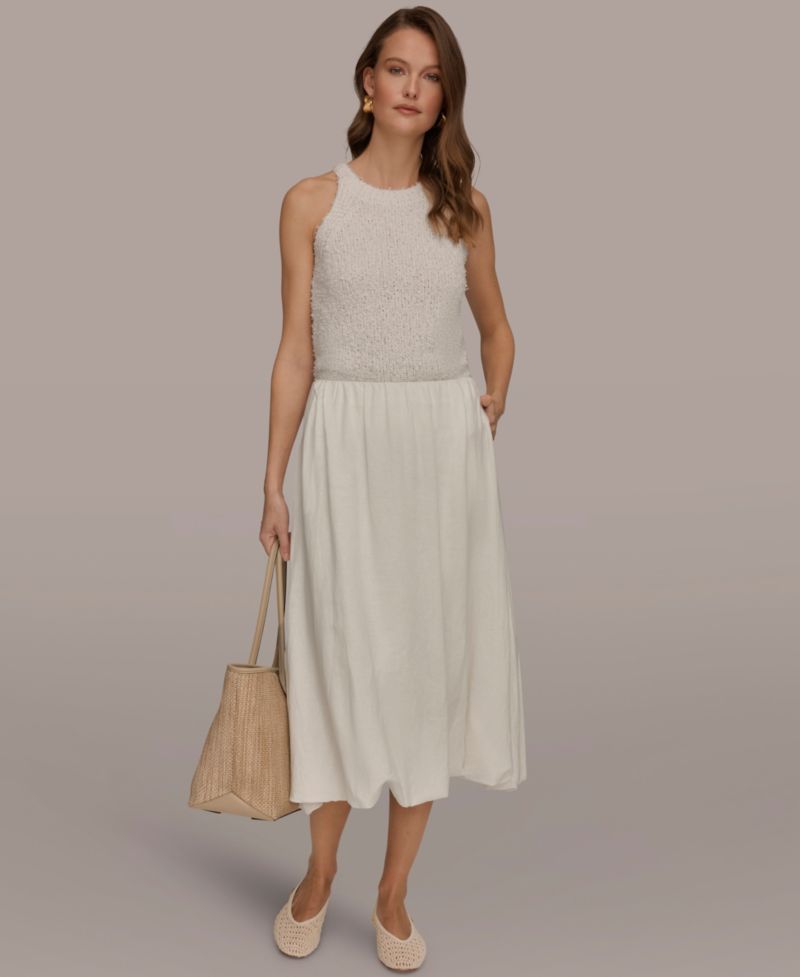 Women's Midi Bubble Skirt
