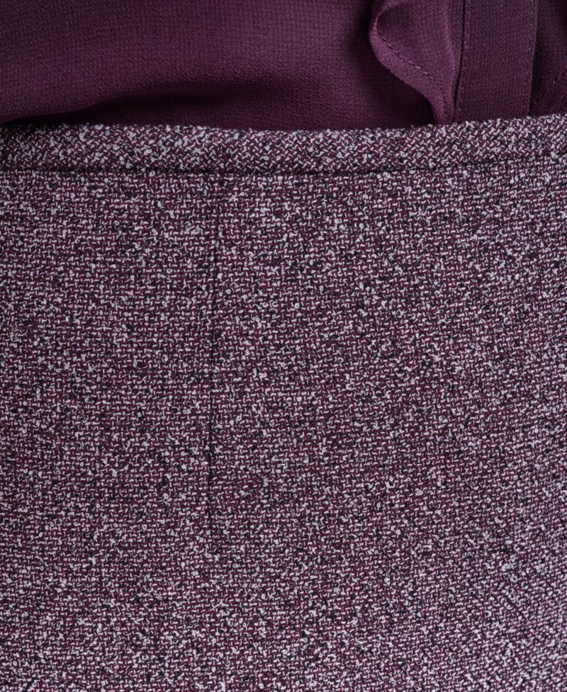Women's High-Waisted Pencil Knee-Length Skirt