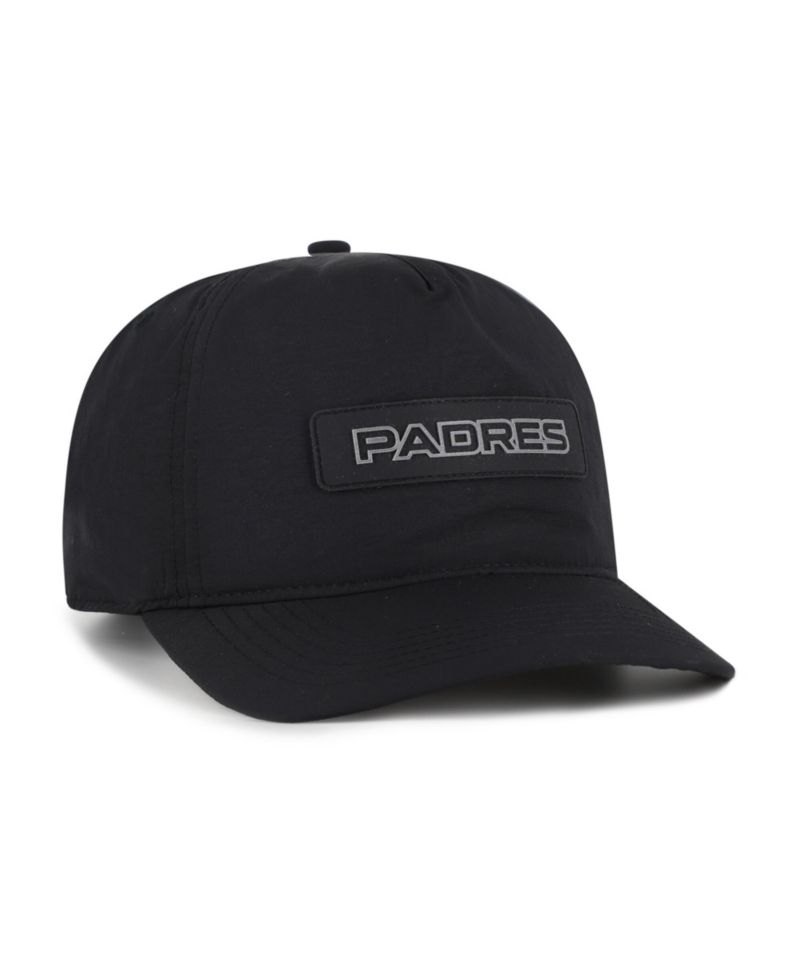 Men's Black San Diego Padres Quiet Outdoors Hitch Adjustable Hat