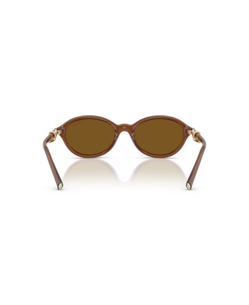 Women's Polarized Oval Sunglasses TF4266U