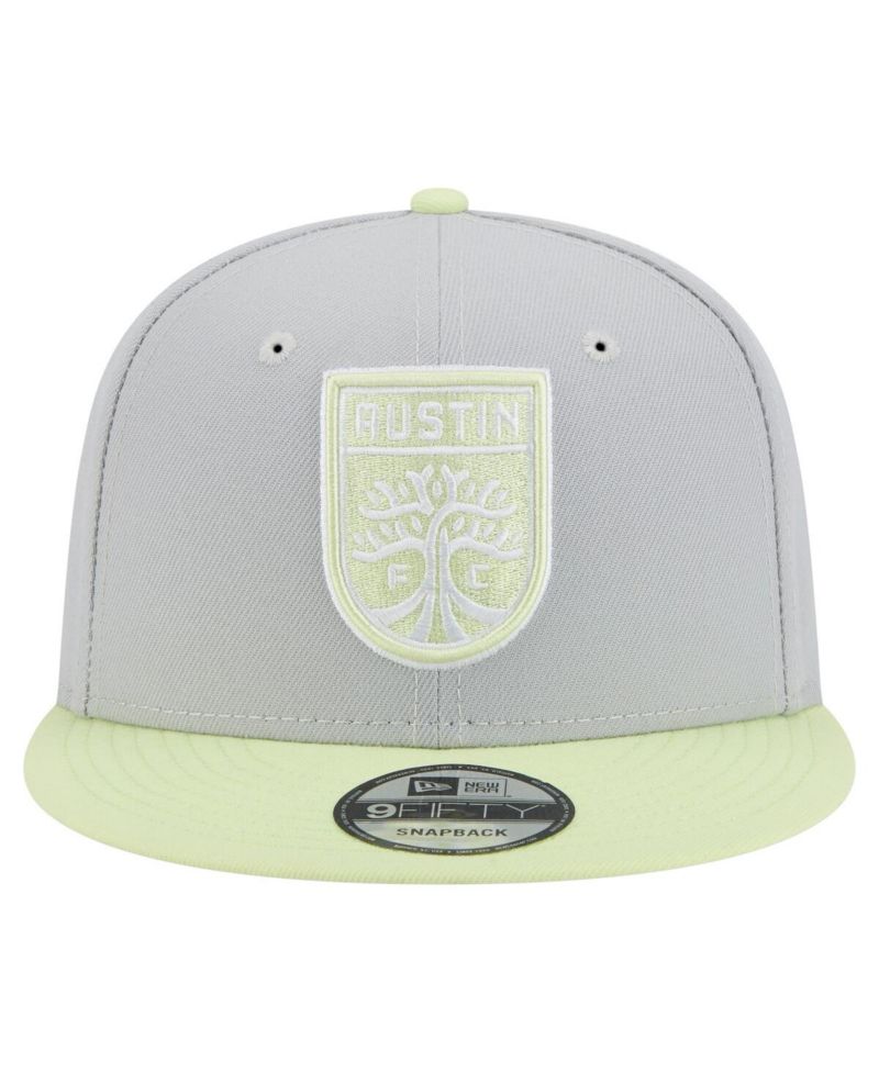 Men's Gray Austin FC Color Pack Two-Tone 9FIFTY Snapback Hat