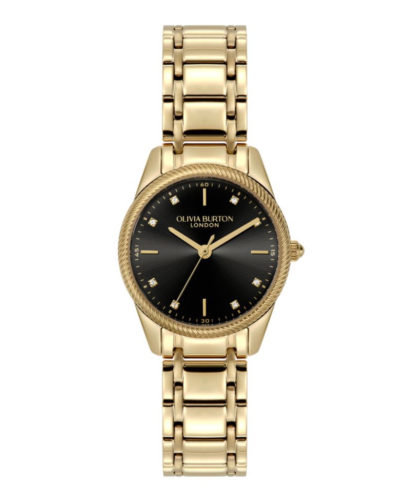 Women's Egerton Gold Tone Stainless Steel Bracelet Watch, 28mm