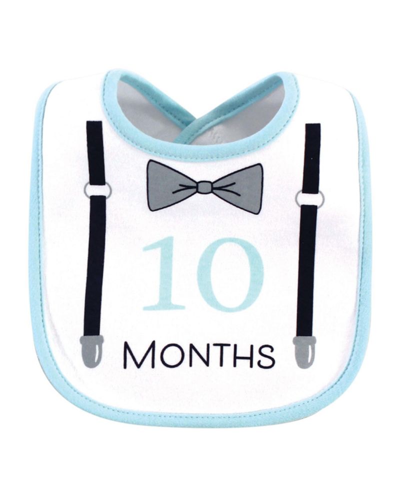 Boys Holiday-Themed 13-Piece Interlock Bib Collection