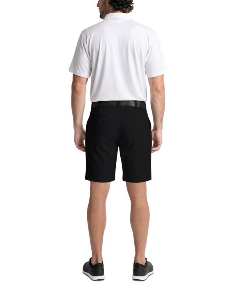 Men's Herringbone Moisture-Wicking Shorts, 8" Inseam