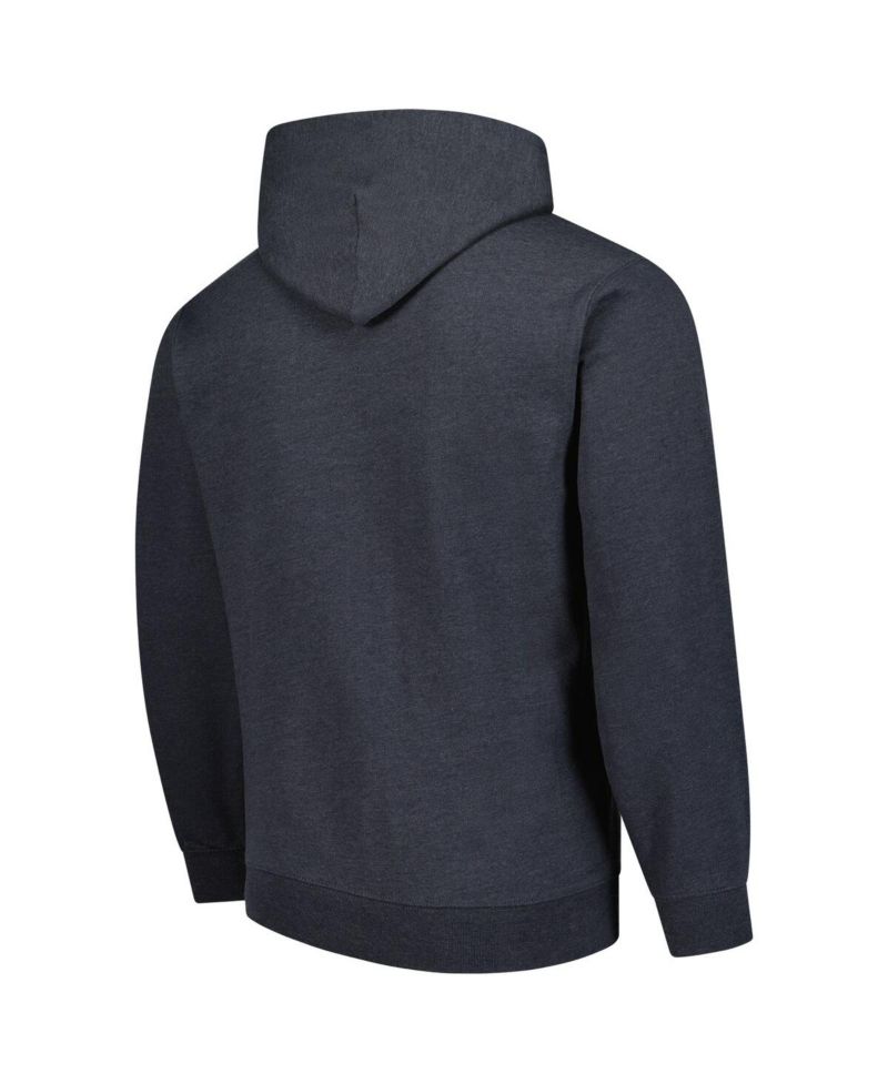 Men's Charcoal Minnesota Vikings Vintage Pullover Hoodie