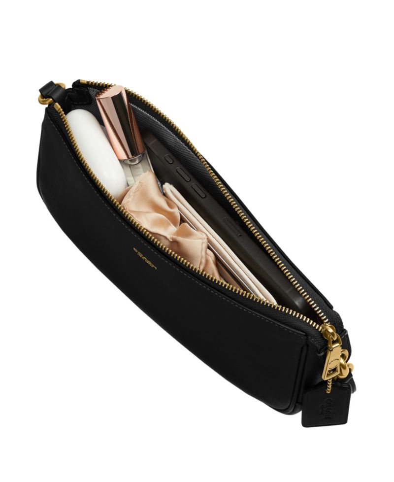 Plaza Small Leather Slim Shoulder Bag