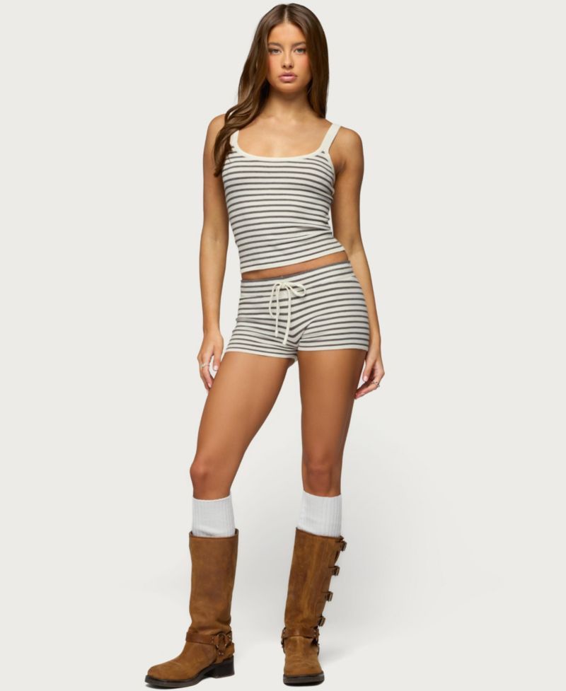 Women's Lillian Striped Knit Tank Top
