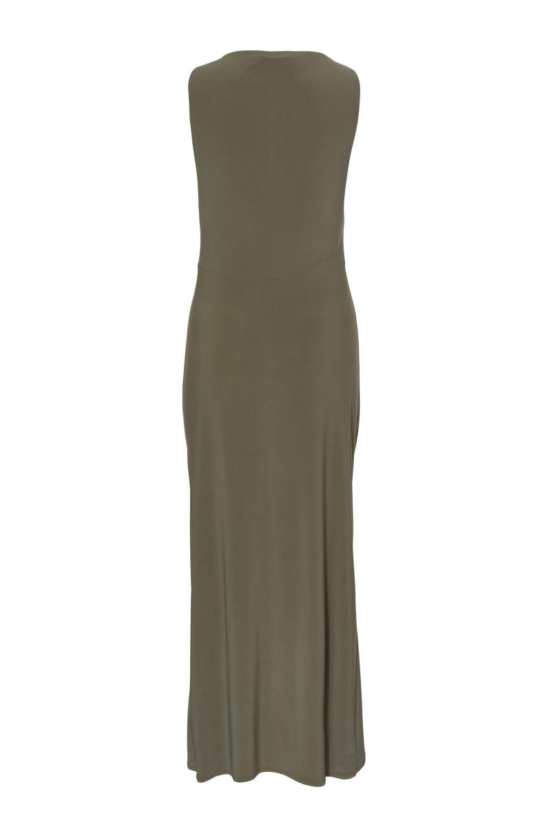 Women's Wrap Bar Midaxi Dress