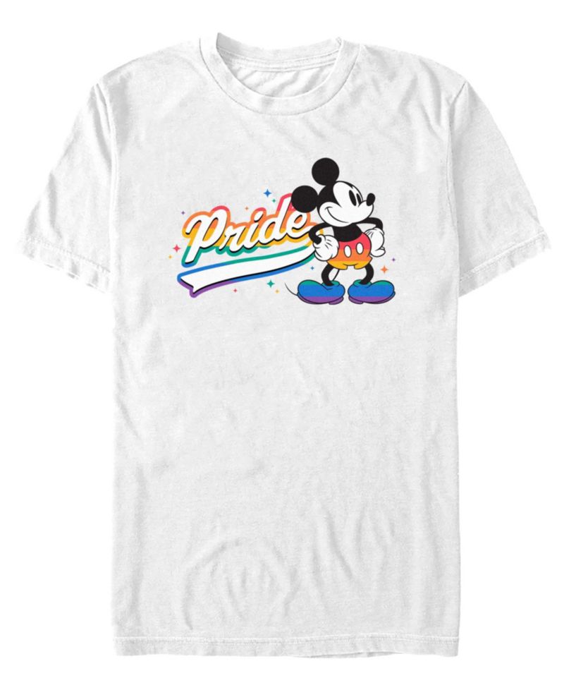 Men's Pride Mickey Pose Short Sleeve T-Shirt