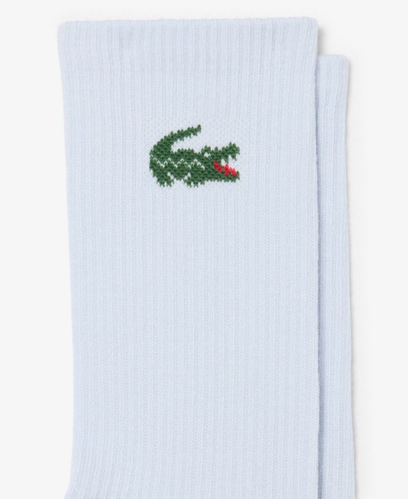 Men's Ribbed Cotton-Blend Crew Socks, 6-Pack
