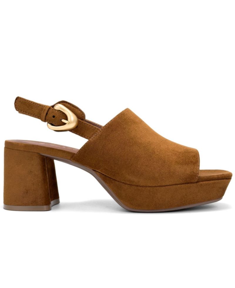 Women's Pearl Platform Block Heel Sandals
