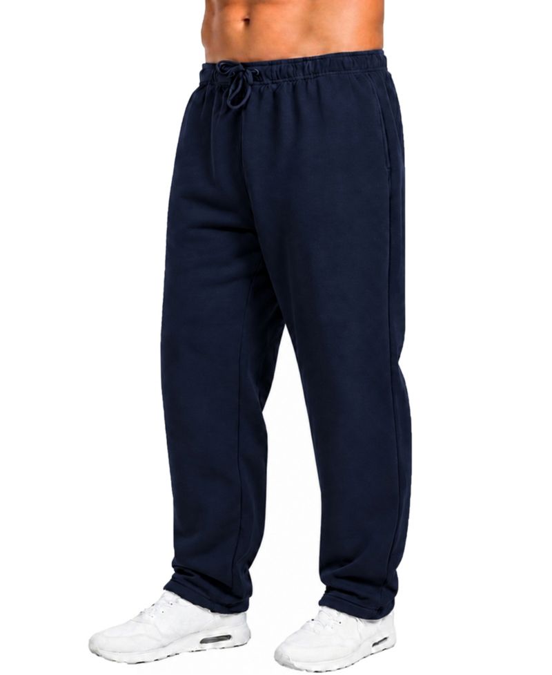 Men's Classic Open-Bottom Fleece Sweatpants