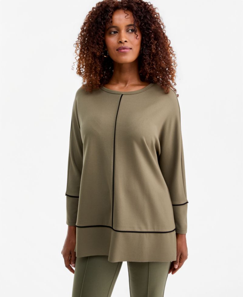 Women's Crewneck Tunic Top