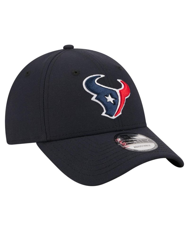 Men's Navy Houston Texans Core Team 9FORTY Adjustable Hat