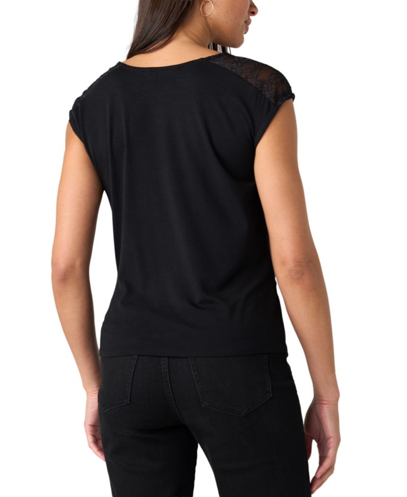 Women's Sleeveless Cowl Neck Knit Top